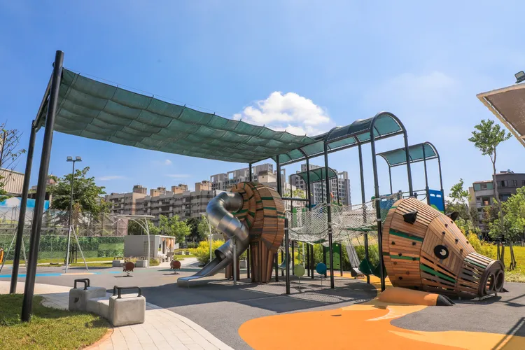 豬事圓滿公園是全台首座以「豬」為主題的親子公園。市府提供
