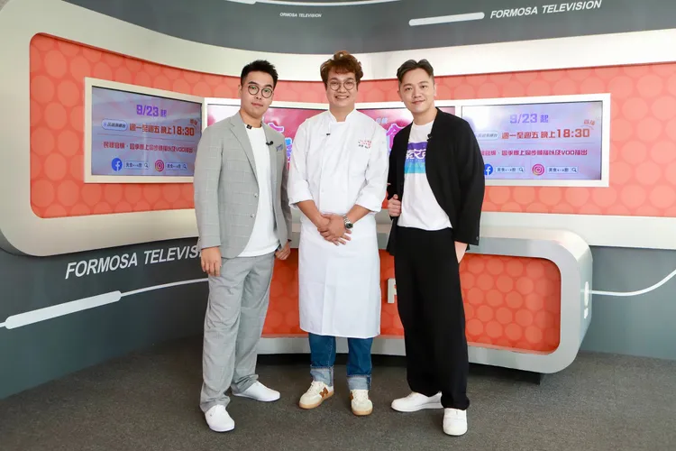3位YTR索艾克、孫榮Kai、肥波，要端出不一樣的節目給觀眾。民視提供