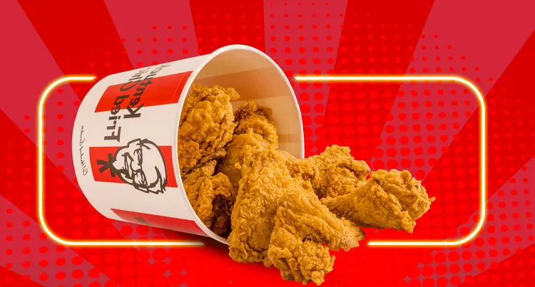 7塊咔啦脆雞期間優惠可現省184元。肯德基提供