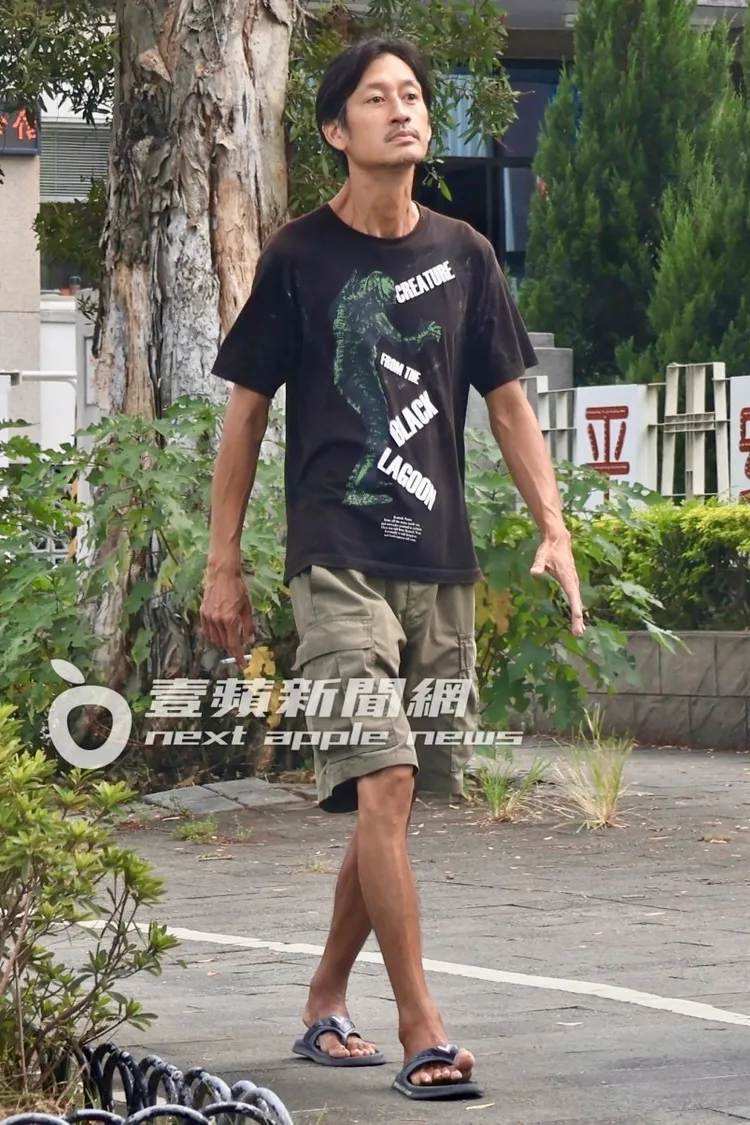 唐治平近來幾乎每天都在台北清真寺一帶活動。特勤中心攝