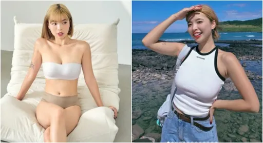 一隻阿圓認罹癌切除「剩一顆腎臟」 試穿內衣意外曝肚皮超長疤痕