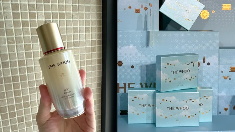 THE WHOO后重生秘帖與重生秘帖NAD青春加量禮盒。張家玲攝