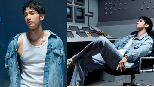 劉以豪套Levi’s變身「鬆弛系男友」! 寬鬆丹寧穿出慵懶魅力