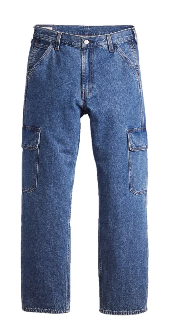 Levi's 568直筒工裝丹寧褲。3990元。品牌提供