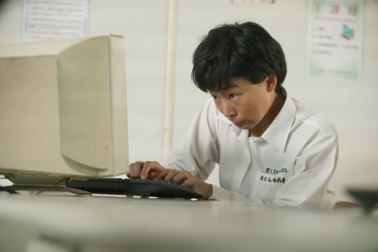 杜蕾飾演腦麻患者。大愛電視提供