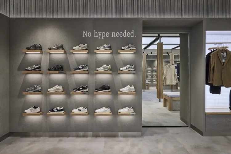 NB GREY台中形象店端出了多種限量鞋款。品牌提供