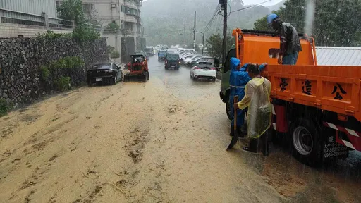 基隆日雨量打破78年來紀錄 預估明天清晨才會趨緩