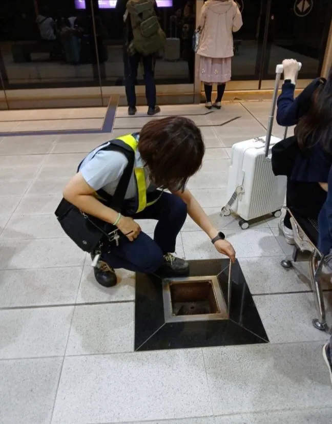 桃捷防颱整備作業。桃捷公司提供