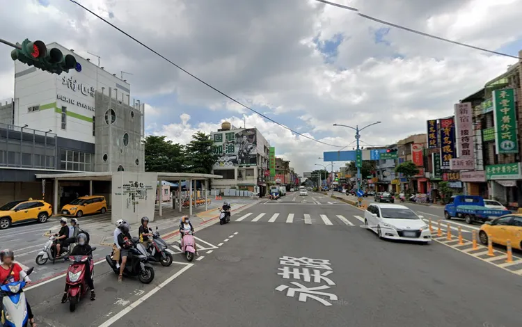 埔心車站。翻攝Google Map