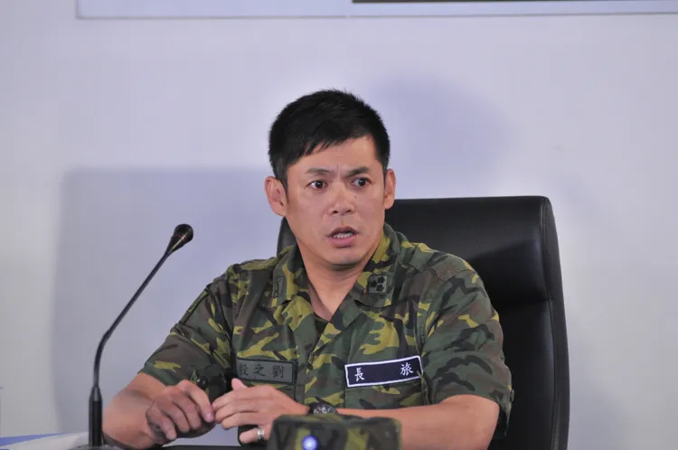 汪建民在《新兵日記》飾演上校旅長劉之毅。民視提供