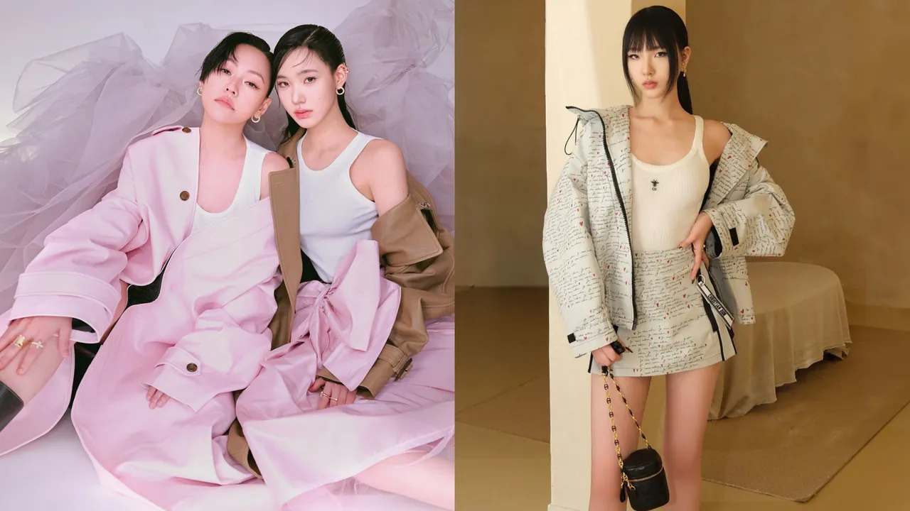 小S（左圖左）與二女兒Lily（左圖右）、大女兒Elly（右圖）感情相當好。左圖《Marie Claire Taiwan美麗佳人》國際中文版提供、右圖翻攝Elly IG