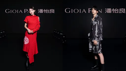 林郁婷首挑戰走秀超緊張 林襄紅衣造型展女人味