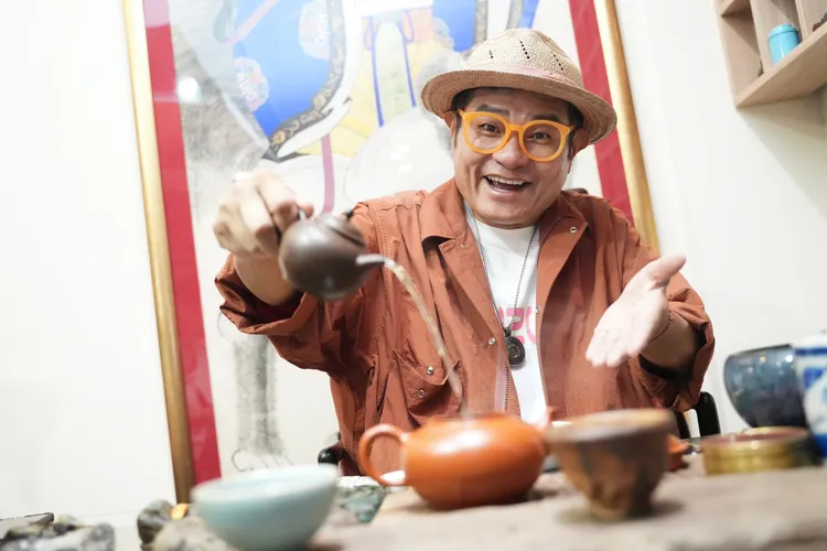 「只能提點，不能明說」，許效舜自曝曾給澎恰恰建議。彭欣偉攝