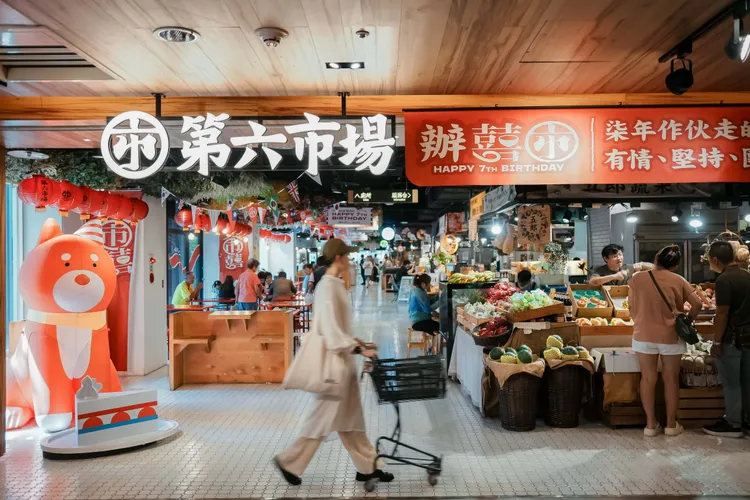 新成立的「勤美草悟」旗下包含零售商場「第六市場」等。勤美集團提供