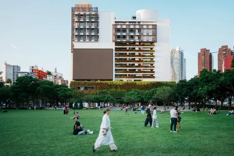 勤美與誠品合作打造「勤美誠品綠園道」。勤美集團提供