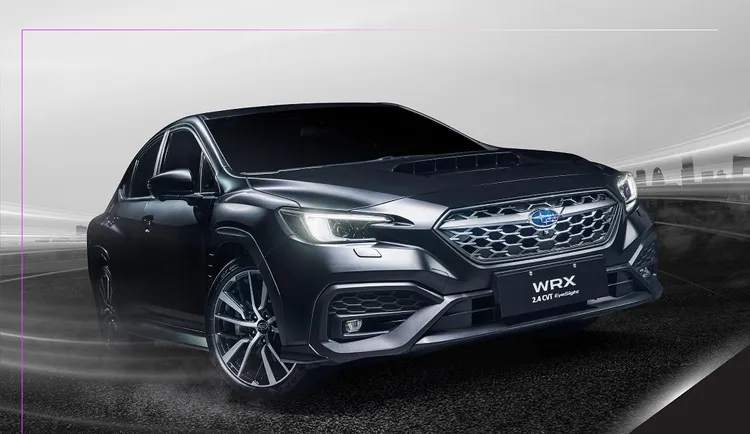 WRX潮黑科技版搭載的限定專屬配備，包含全車潮黑消光霧面貼膜、潮黑競速仕樣3D運動空力鴨尾，散發競速跑格氛圍。業者提供