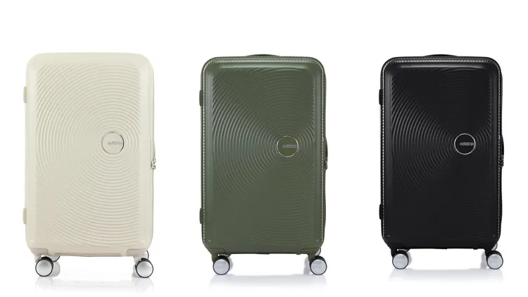 CURIO TRUNK 27吋旅行箱，各1萬2300元。品牌提供