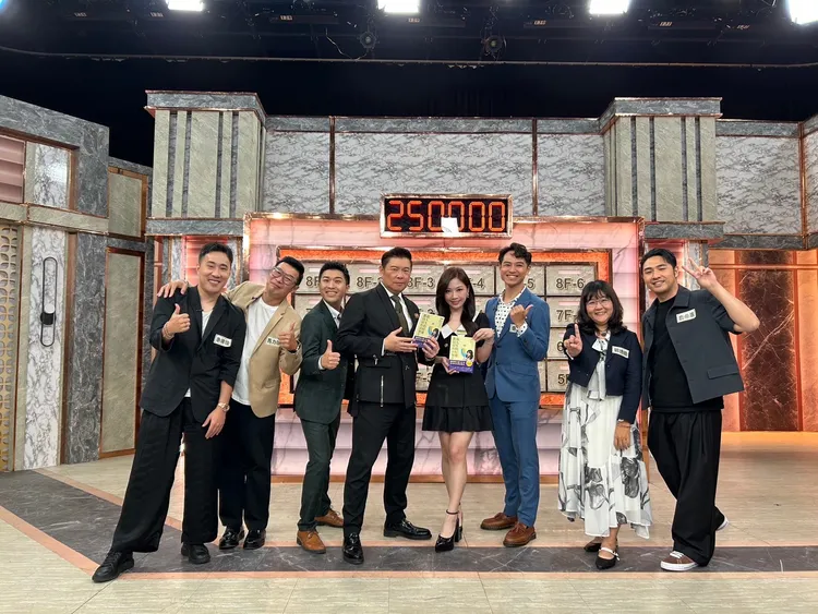 圖一 《全民星攻略》邀請到馬力歐、鹿希派、余祥銓、內克、張榮斌、郭繐綺，兩派來賓分別是廢材與天才的代表。東森綜合提供