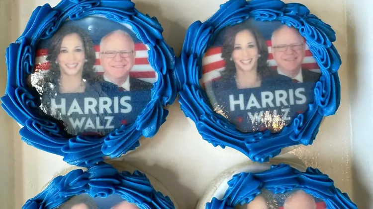 波普接下來將推出「賀錦麗/華茲」餅乾。翻攝自《紐約郵報》