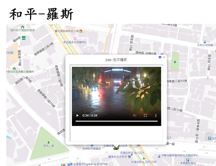 陳怡君揭露路口監視器設置角度有問題1。陳怡君提供