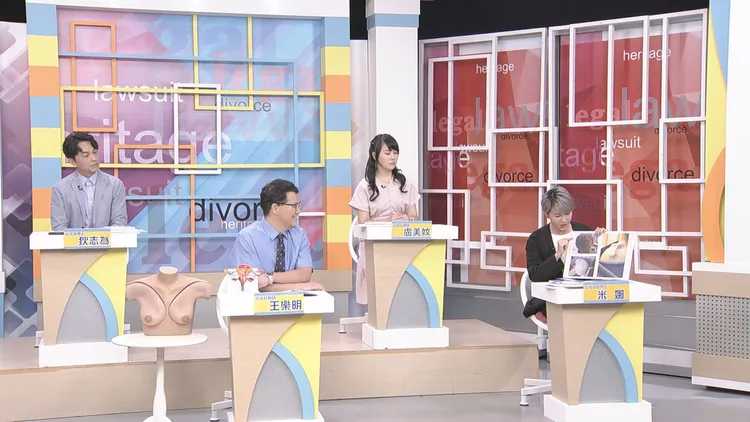 米娜化療後掉髮索性剃光頭。和展影視提供