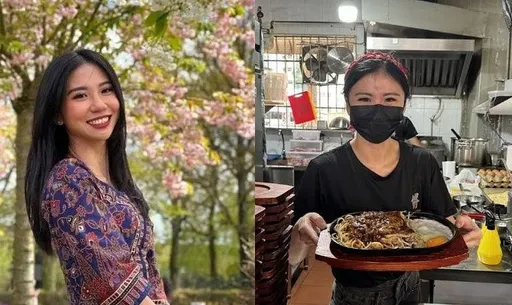 正妹面試10次才考上空姐 嫁台灣尪竟秒辭改賣鐵板燒