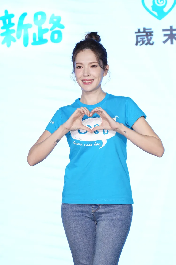 許瑋甯呼籲大眾幫助障礙孩童。彭欣偉攝影