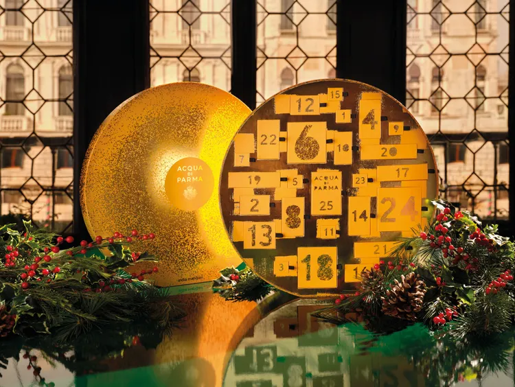 帕爾瑪之水2024流金璀璨聖誕倒數月曆，2萬1800元。品牌提供