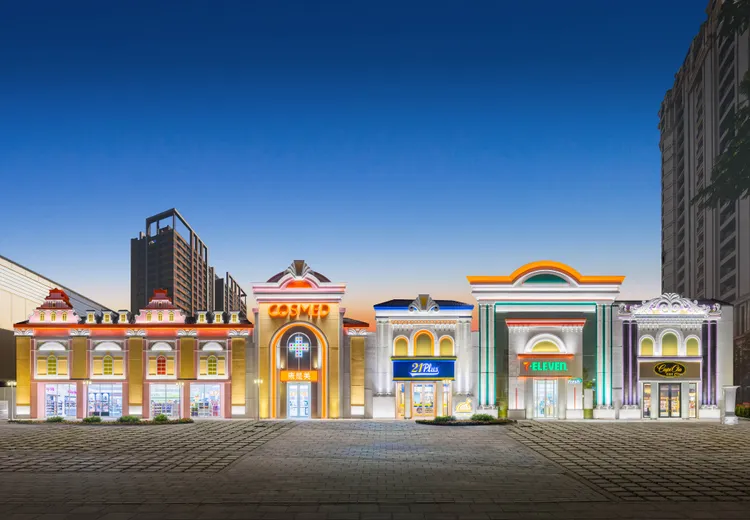 「ZEELAND-MARK」晚間也將有燈光設計。統一集團提供