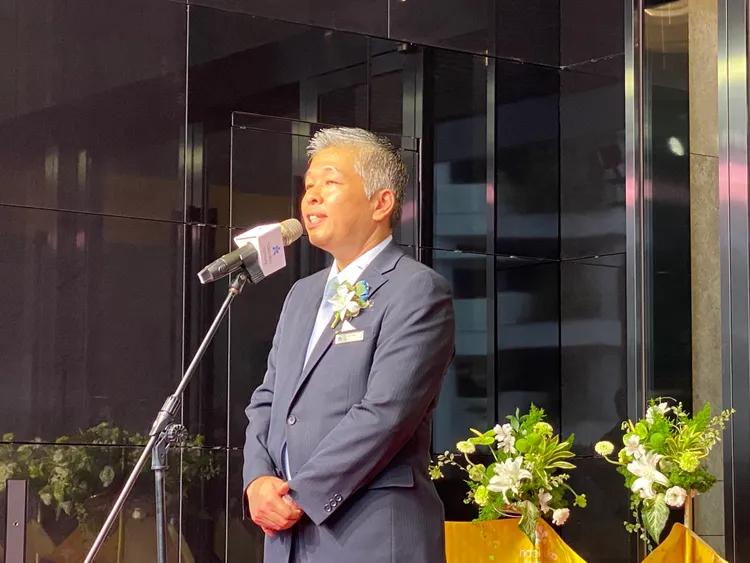 高雄日航酒店總經理福元雅彥。莊偉祺攝