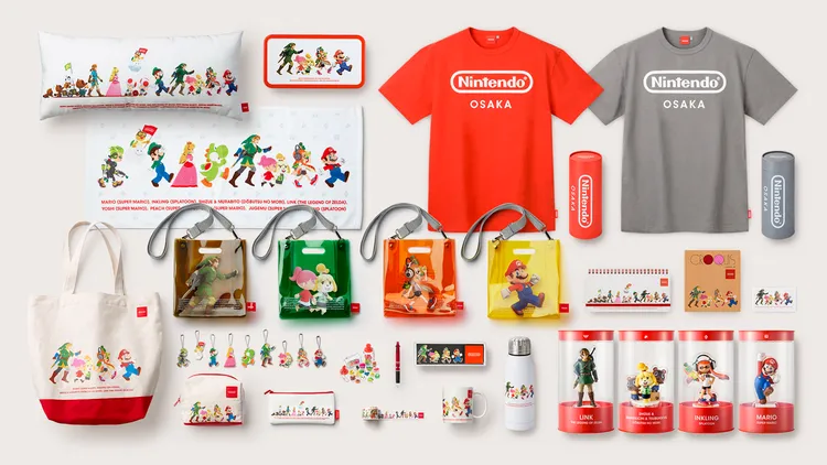 快閃店引進許多Nintendo TOKYO/OSAKA」的限定商品。官方提供