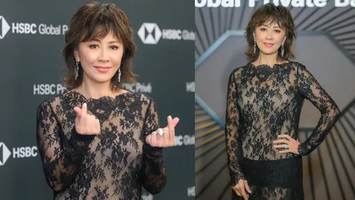 劉嘉玲透視裝像沒穿!不容梁朝偉插嘴:一管就散