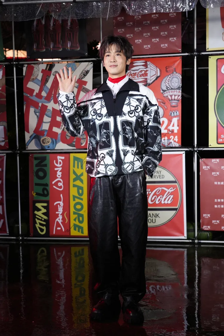 小樂吳思賢現身Daniel Wong大秀。彭欣偉攝