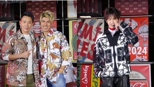 Daniel Wong X Coca-Cola大秀登場 陶喆出國前1晚照樣來挺好友