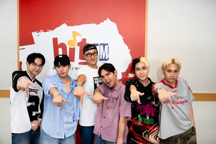 SB19作客「耐玩DJ」Bryan電台節目。Hit Fm聯播網提供