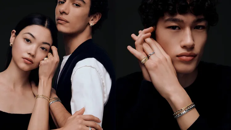 Le Damier de Louis Vuitton高級珠寶。品牌提供