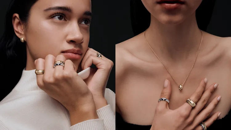 Le Damier de Louis Vuitton高級珠寶。品牌提供