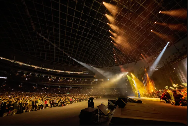 江蕙美聲令人動容。臺北市政府觀光傳播局供照