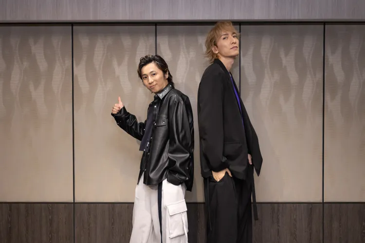 橘慶太、千葉涼平承諾演唱會上會挑戰E16蹲。G-MUSIC提供