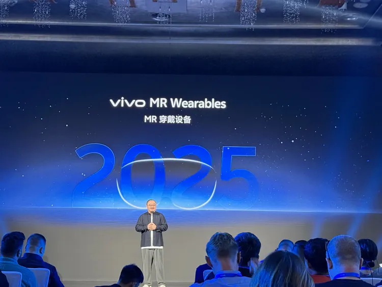 vivo預告將於2025年推出MR混合式穿戴裝置。趙筱文 攝