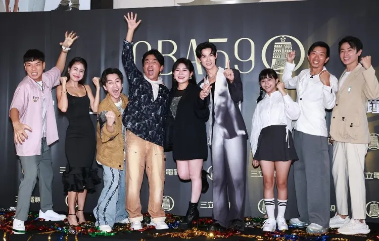 三立電視台入圍記者會。攝影中心攝