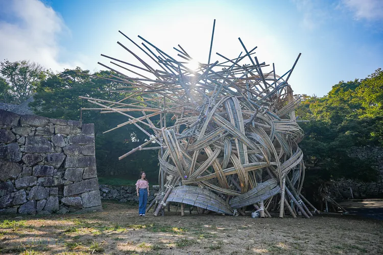 Asim Waqif《竹の鼓動》。田欣雲攝影