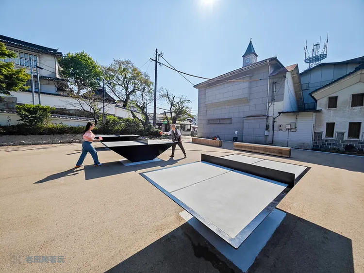 Giacomo Zaganelli《Tsuyama Ping Pong Platz》。田欣雲攝影