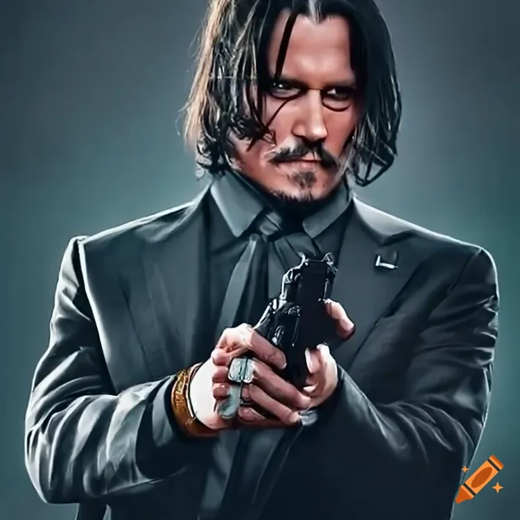 強尼戴普據說本是製片方心中的殺神首選，網友製作假想圖，外型還真是無違和。