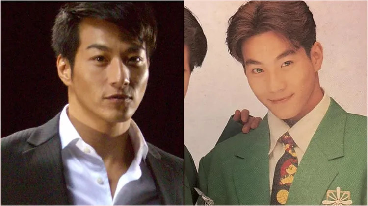 女網友曝光舅舅鄭浩目前大頭貼照片（左圖），多了熟男的魅力感。翻攝自threads