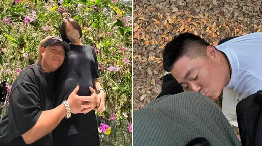 郝劭文結婚2年陸妻有喜了!甜吻孕肚為繼女添伴