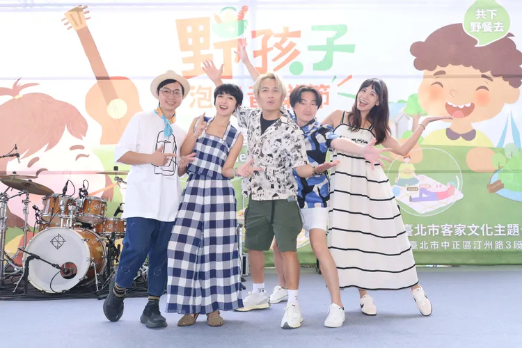 羅文裕與旺福到場演出。台北市客家文化基金會提供