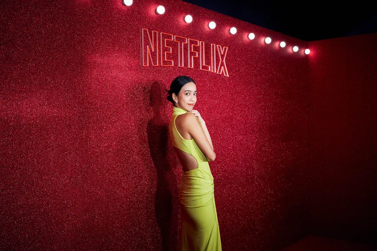 陳庭妮出席釜山影展 直呼很榮幸、玩得很開心。Netflix提供