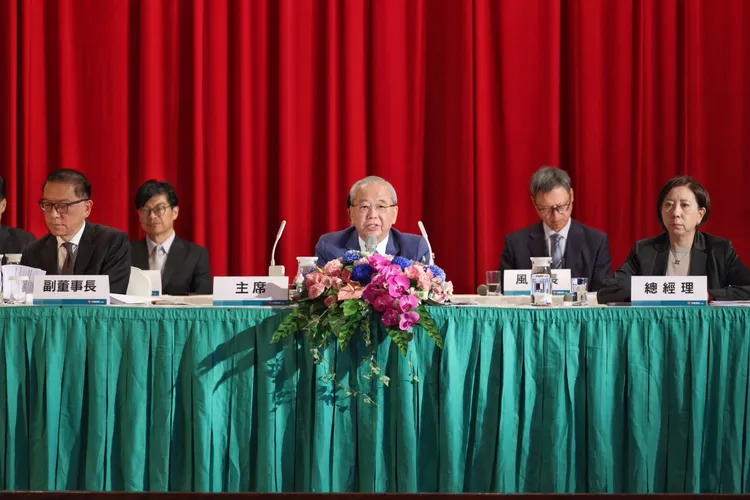 中信金今（11日）舉行股東臨時會，以逾8成比率贊成將資本額由2300億元提高到3200億元。中信金提供