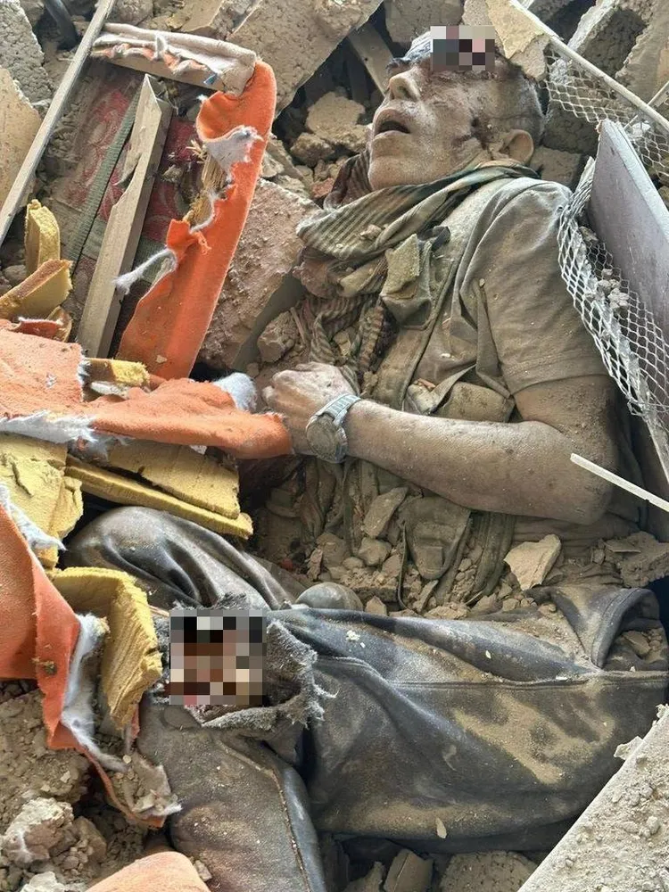 辛瓦頭部中彈是致命傷。翻攝自X @RealmOfNorth